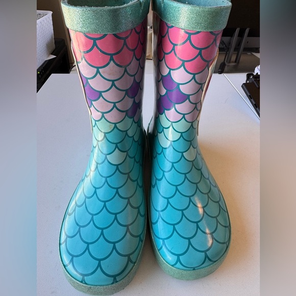 Member's Mark Kids Mermaid Rain Boots - Picture 2 of 6